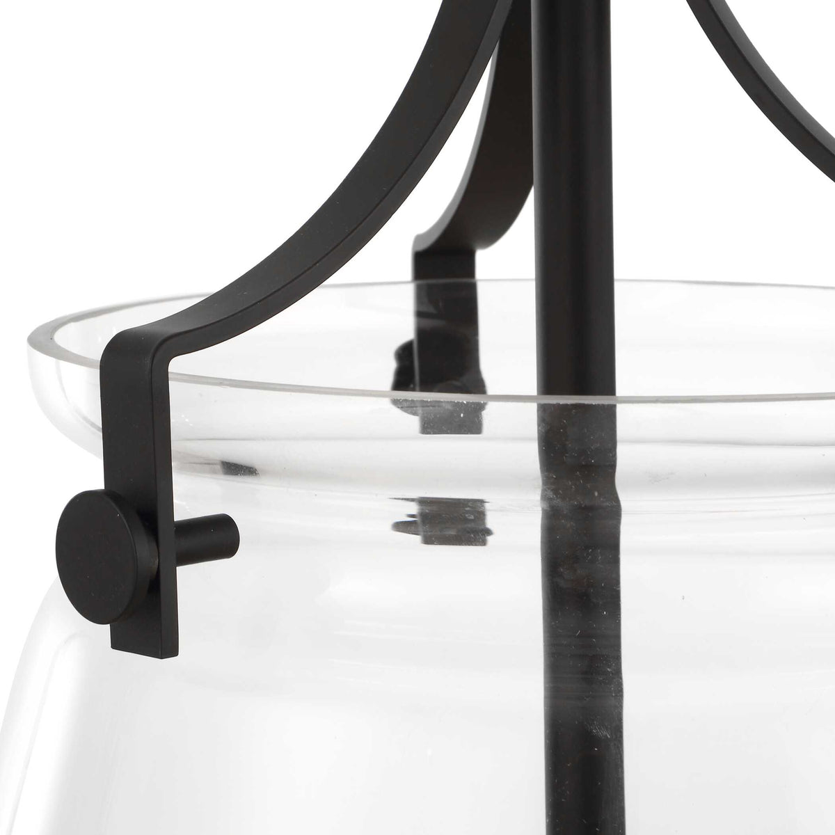 Dewdrop 1 Light Glass Shade Pendant