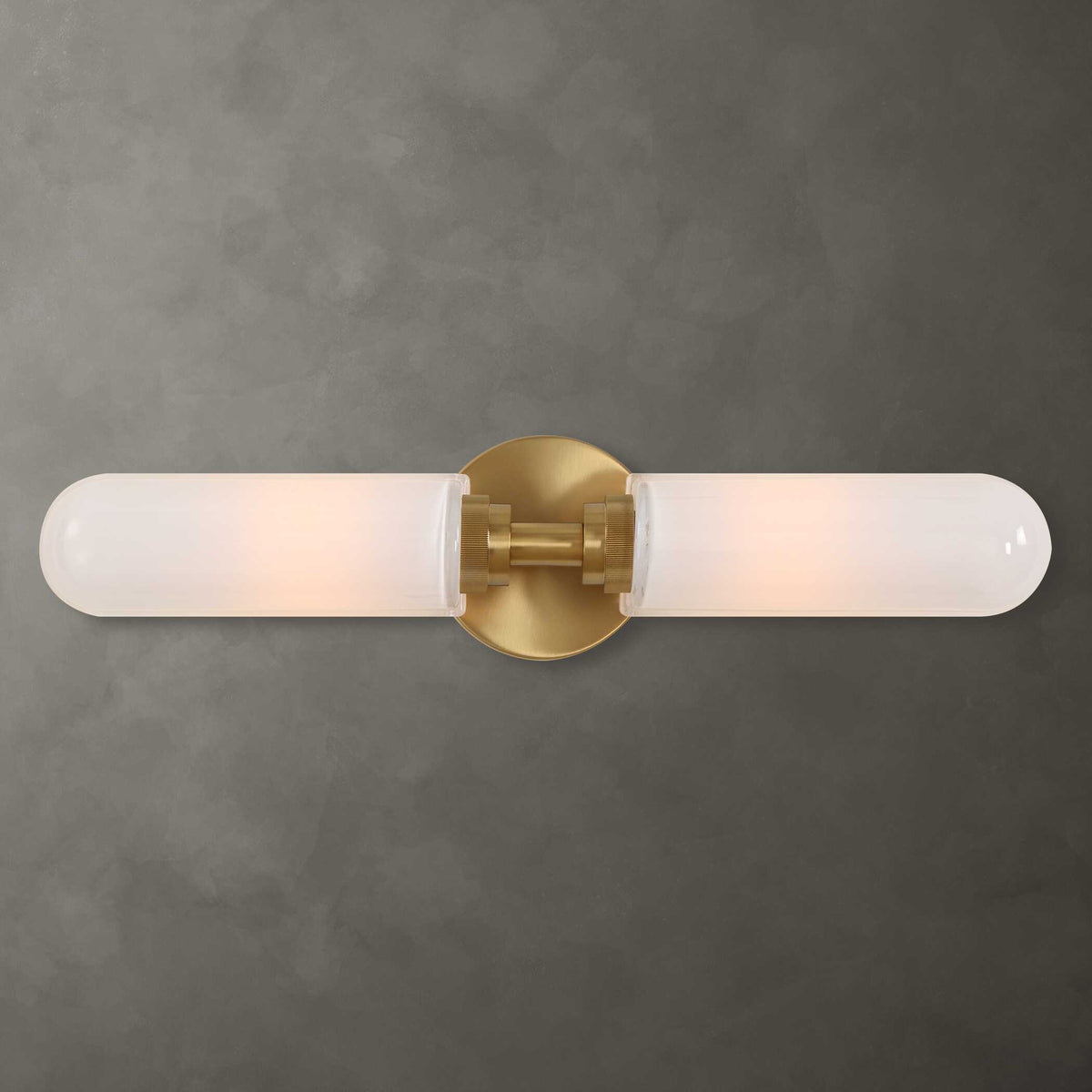 Wellsville 2 Lt Brass Sconce