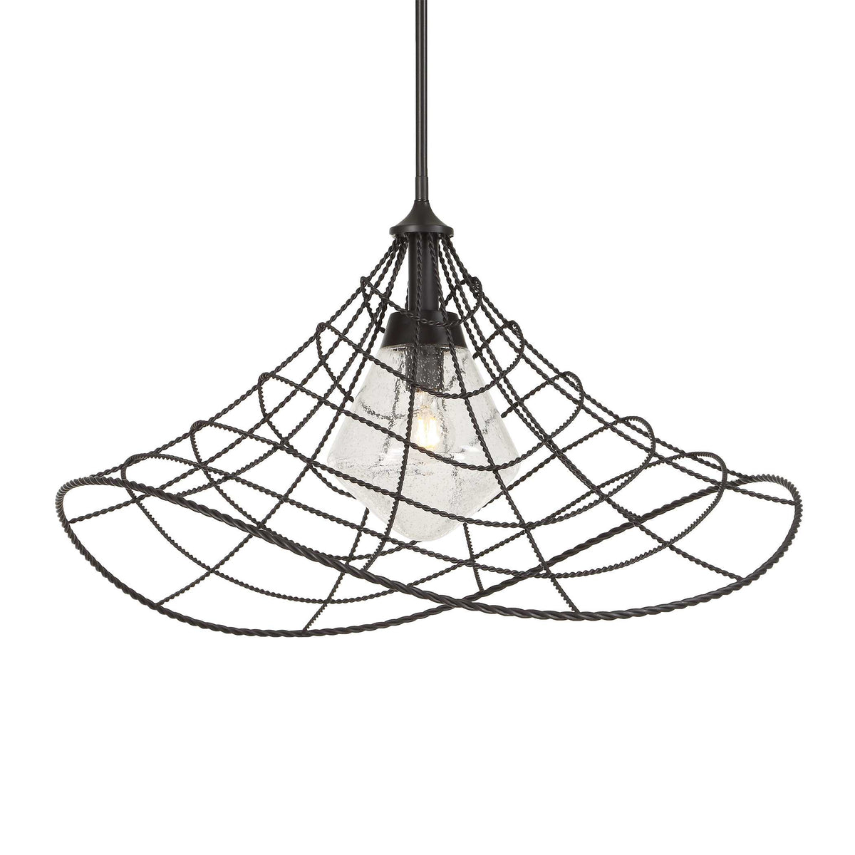 Whirlwind 1 Light Indoor-Outdoor Pendant