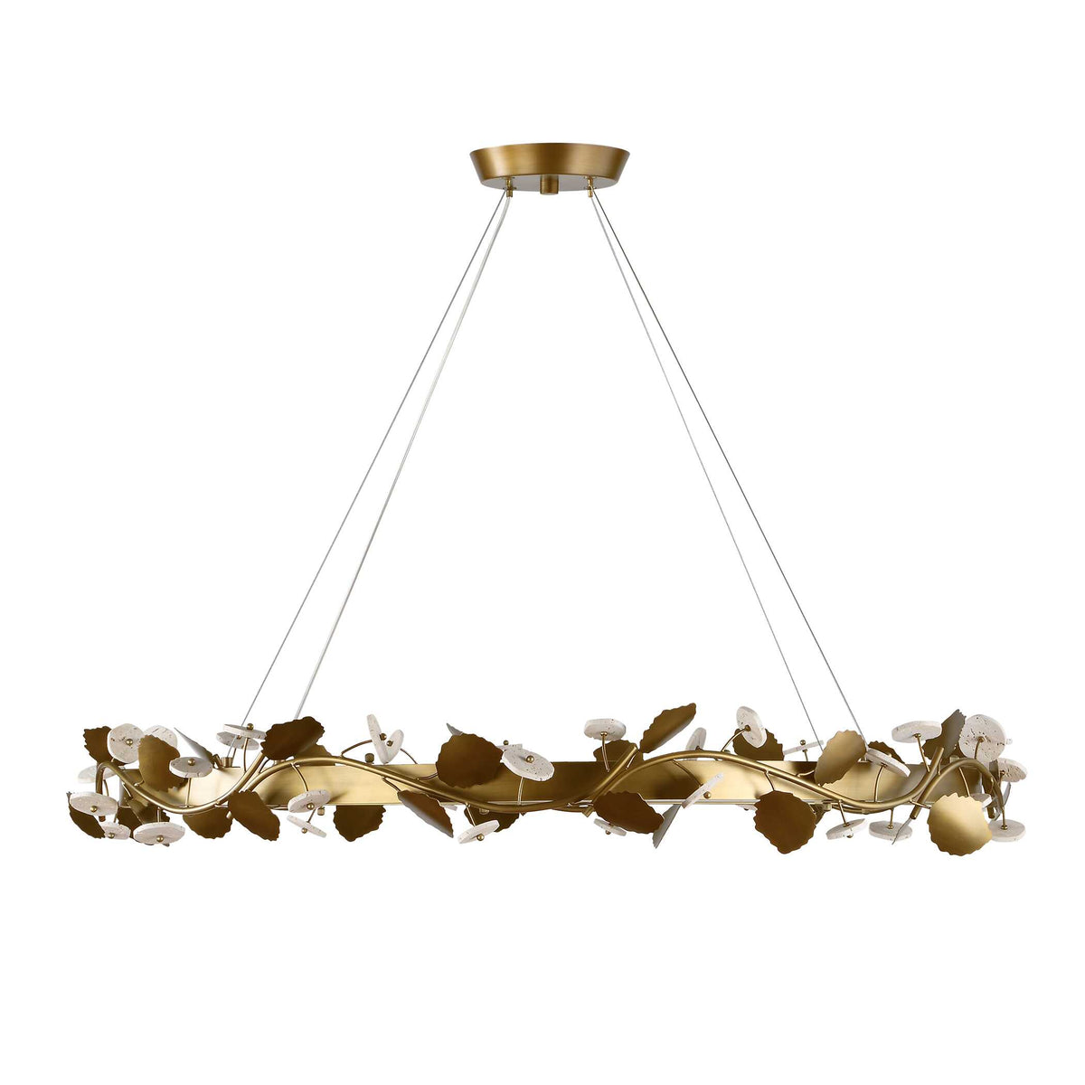 Biscotti LED Bronze Chandelier