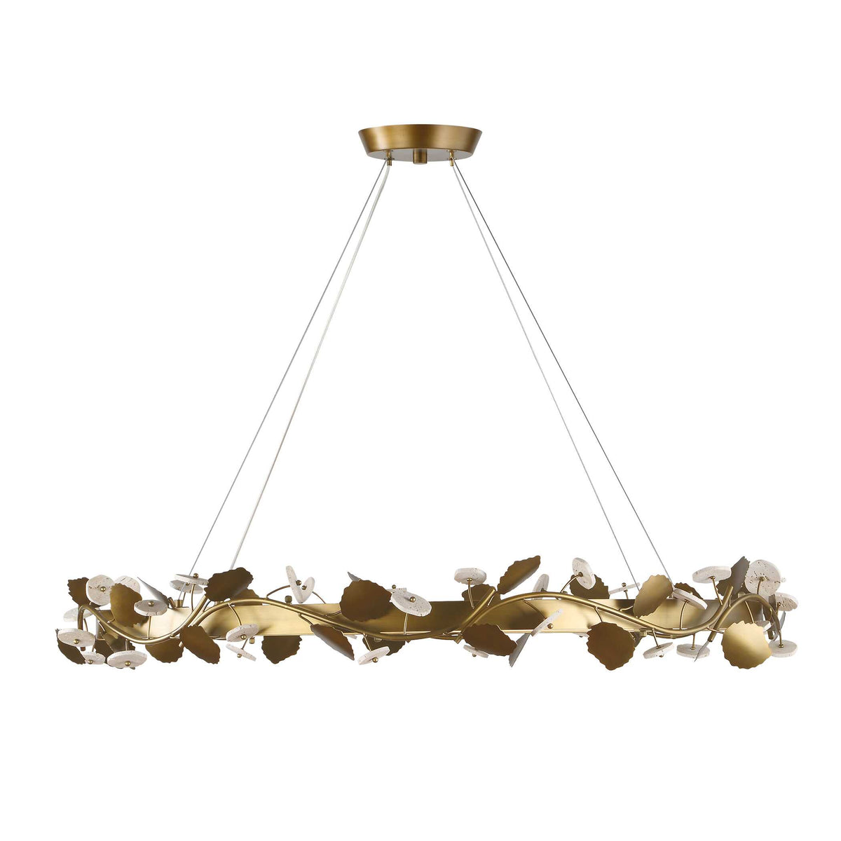 Biscotti LED Bronze Chandelier