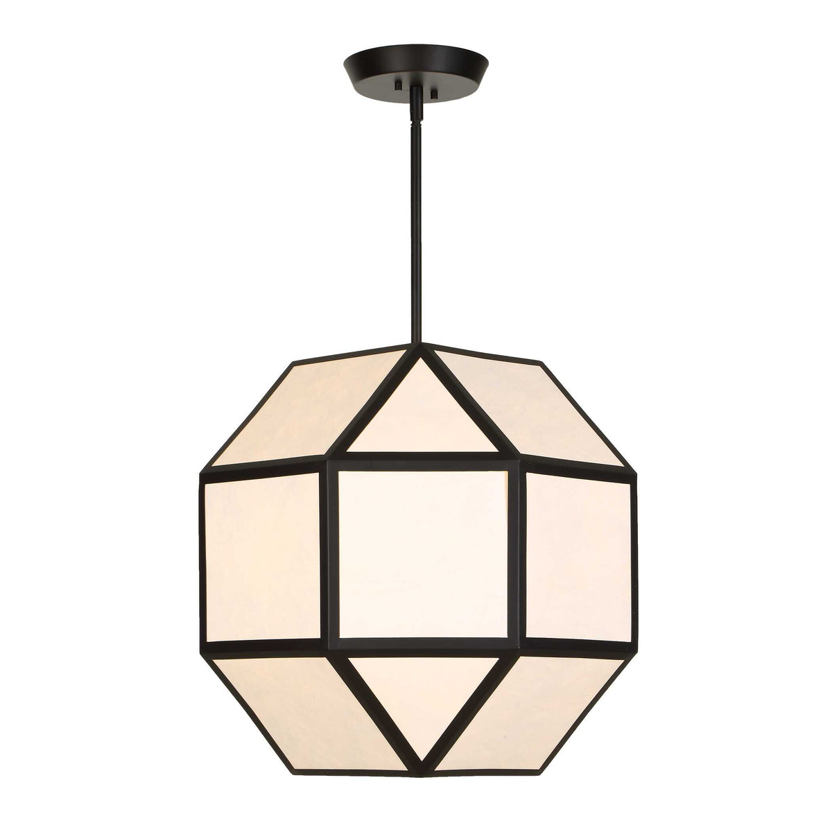 Hoi An 4 Light Geometric Chandelier