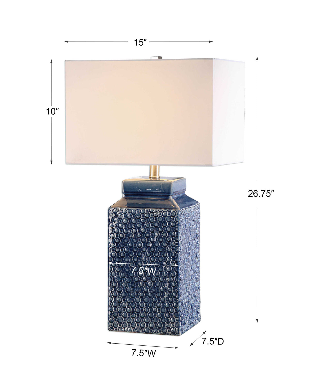 Pero Sapphire Blue Lamp