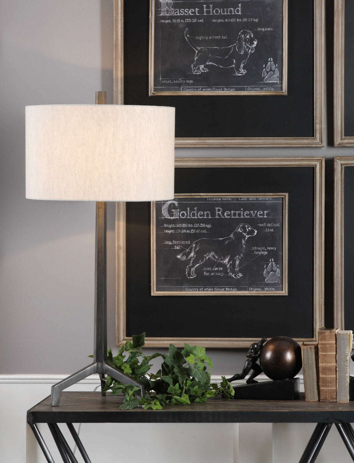 Ivor Cast Iron Lamp