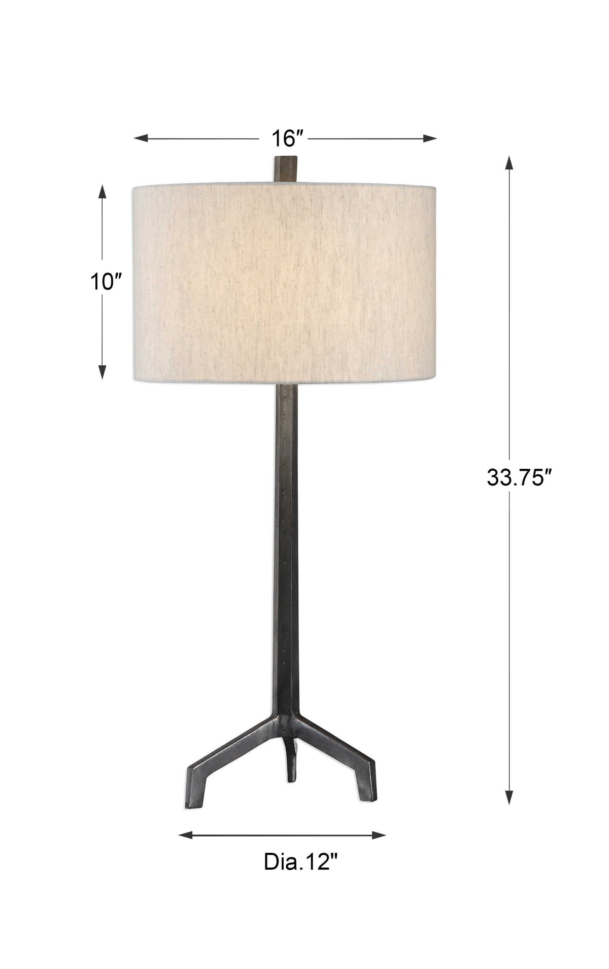 Ivor Cast Iron Lamp