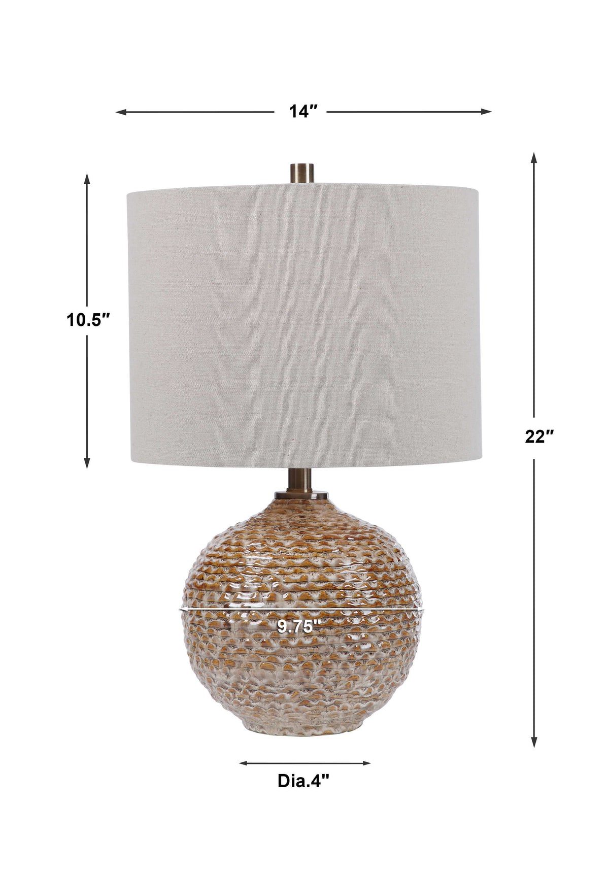 Lagos Rustic Table Lamp