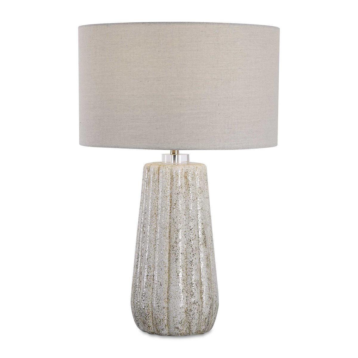 Pikes Stone-Ivory Table Lamp