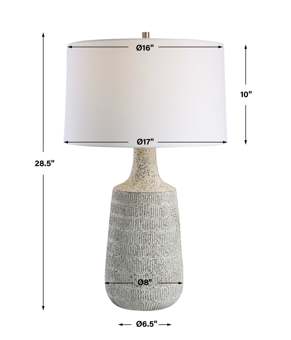 Scouts White Table Lamp