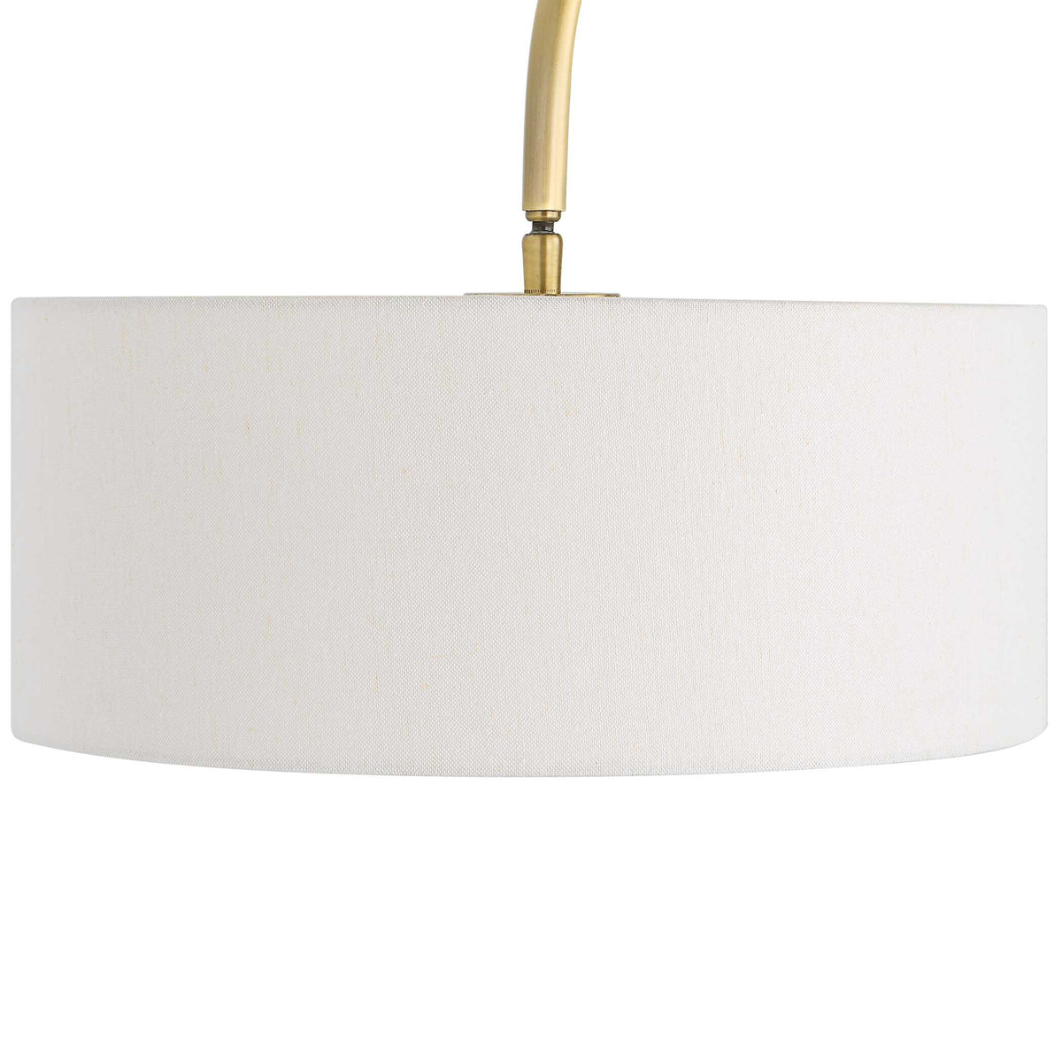 Huxford Brass Arch Floor Lamp