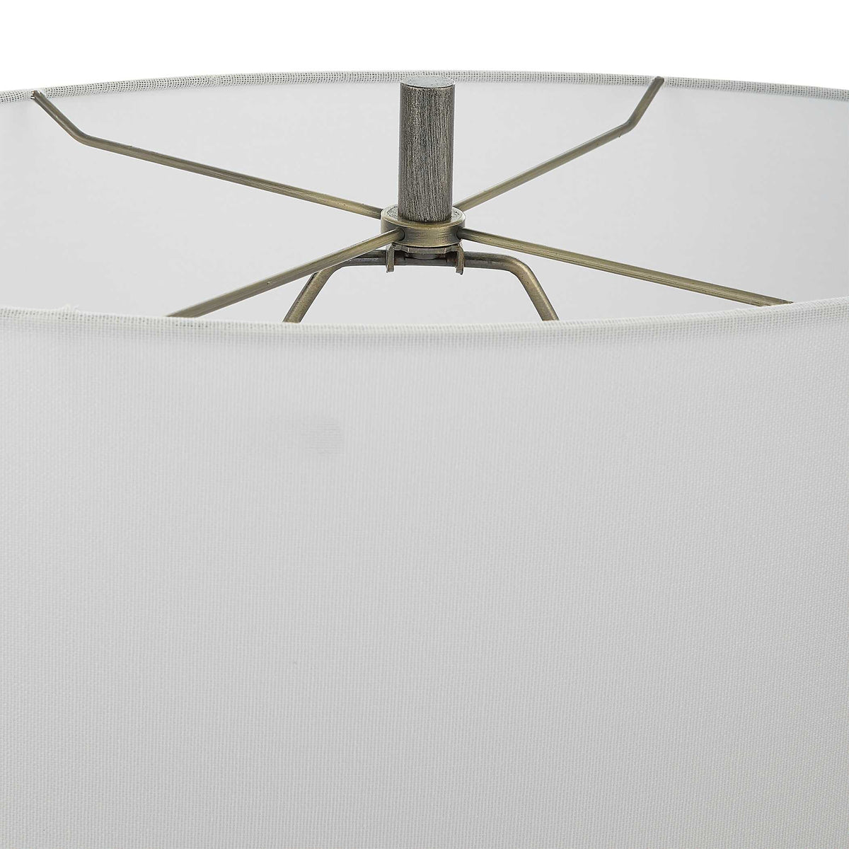 V-Groove Modern Table Lamp