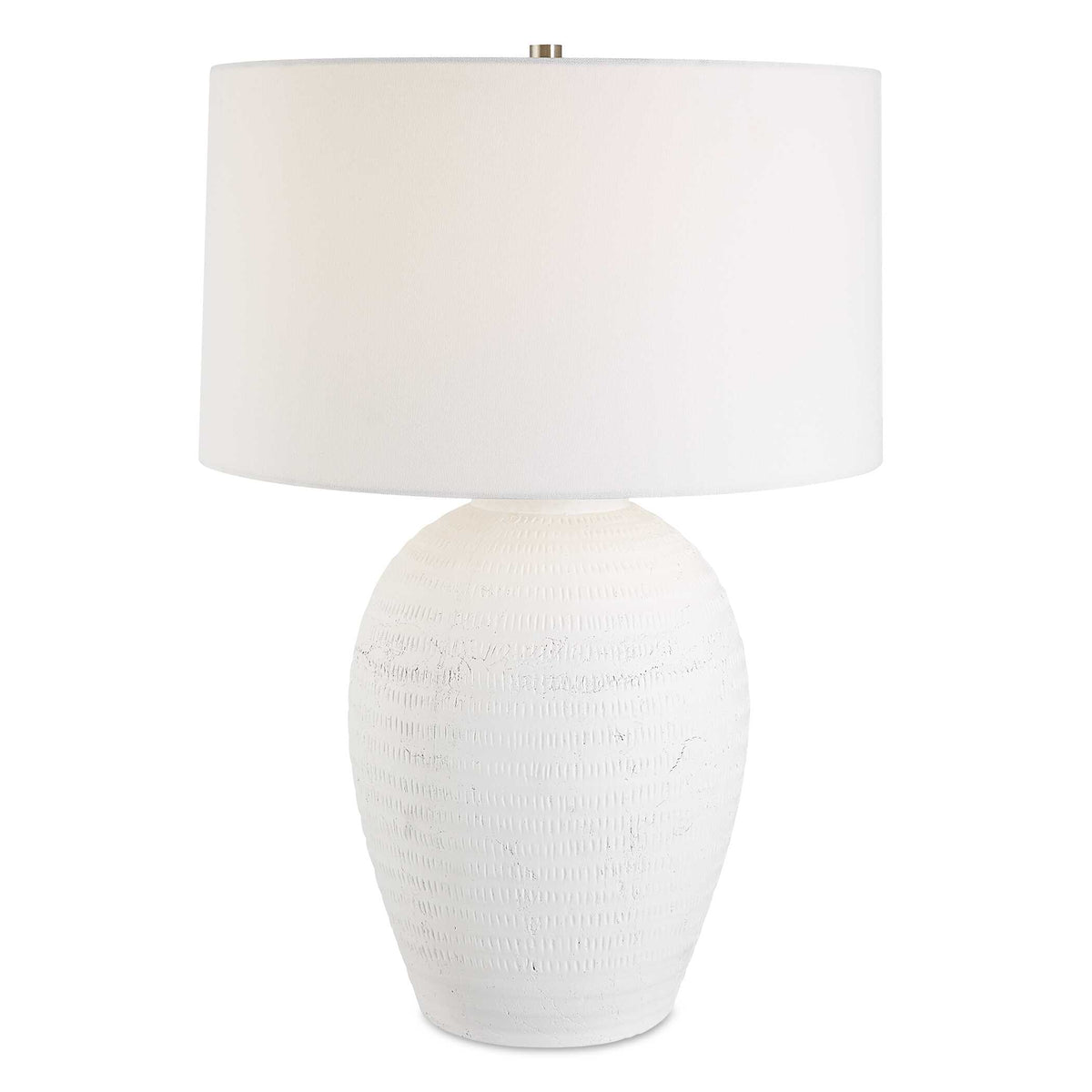 Reyna Chalk White Table Lamp