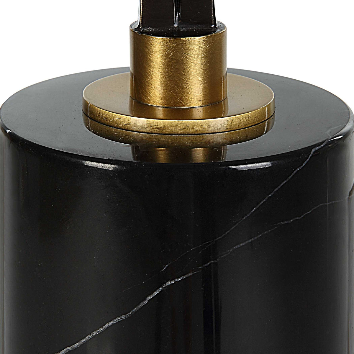 Separate Paths Iron Table Lamp