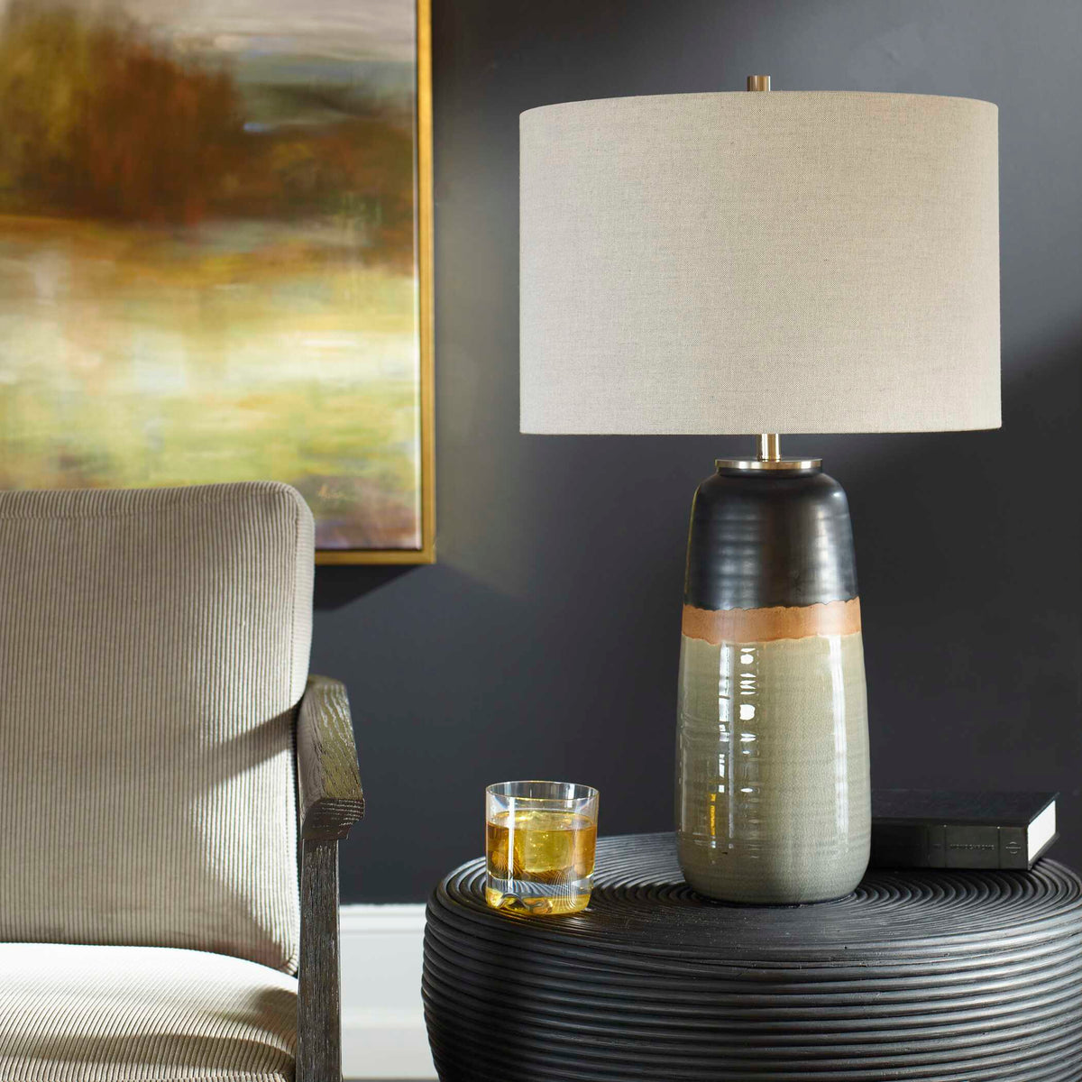 Coen Gray Table Lamp