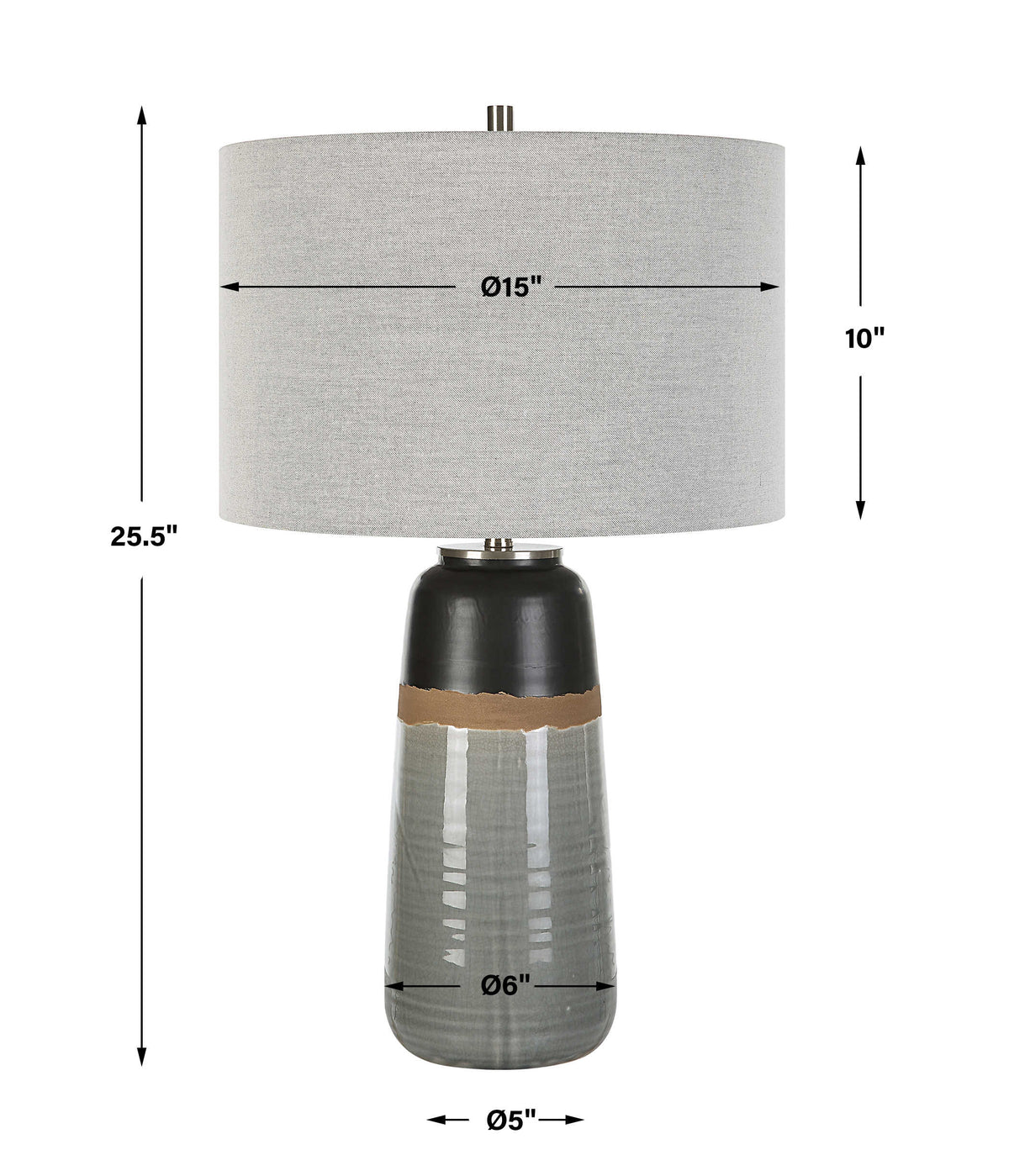 Coen Gray Table Lamp