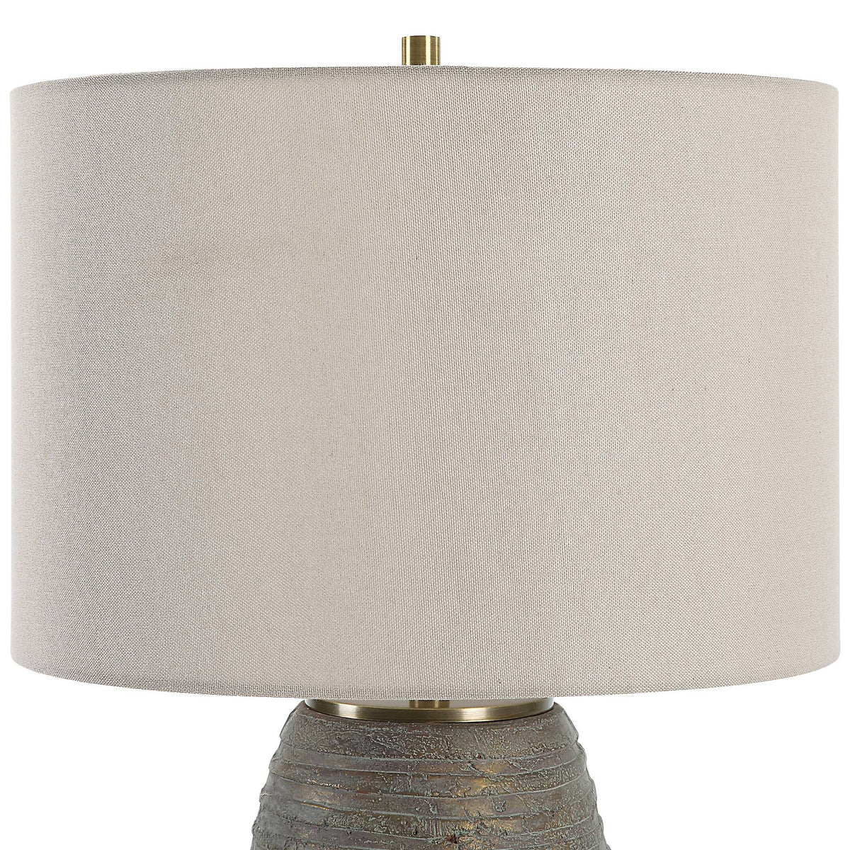 Gorda Bronze Ceramic Table Lamp