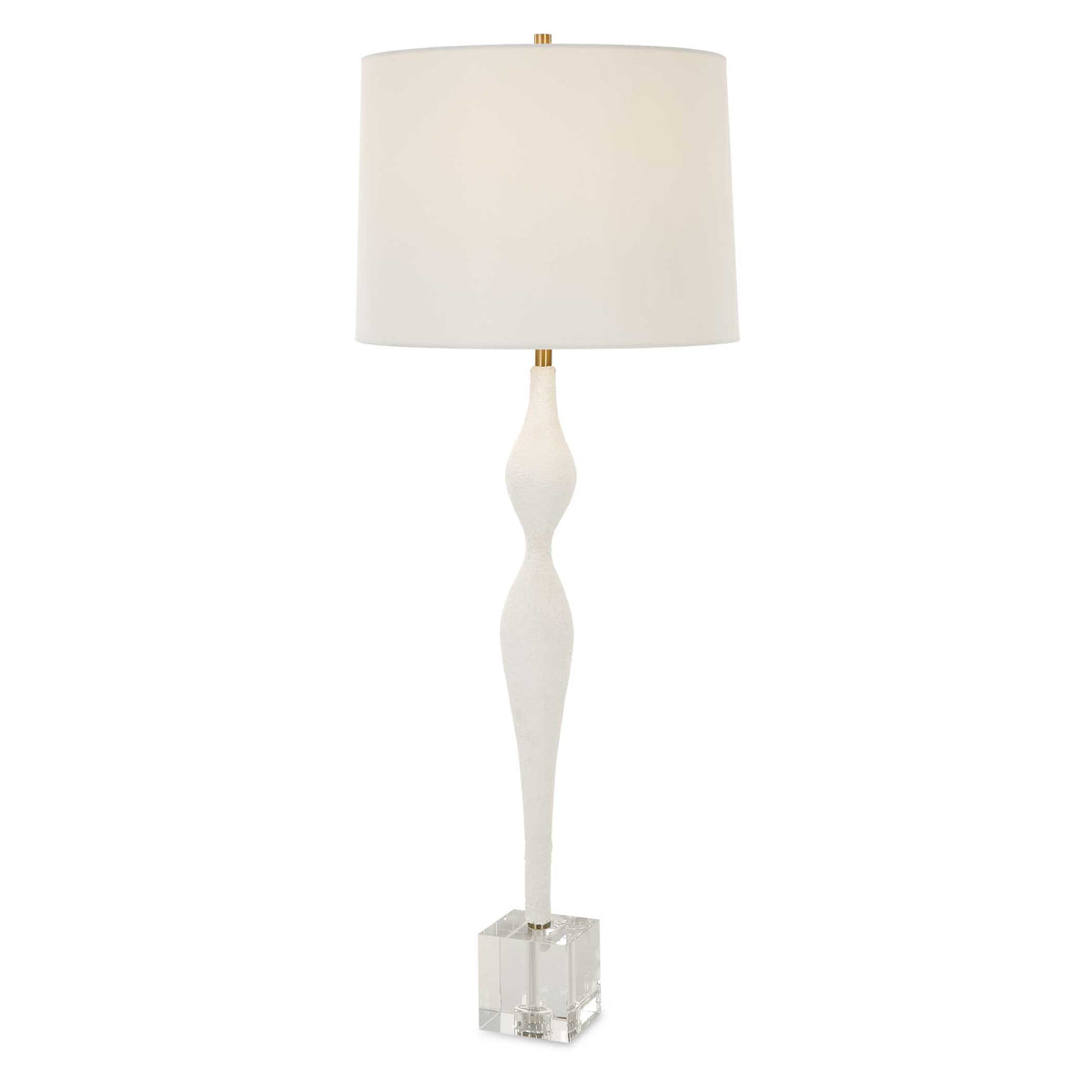 Helena Slender White Table Lamp