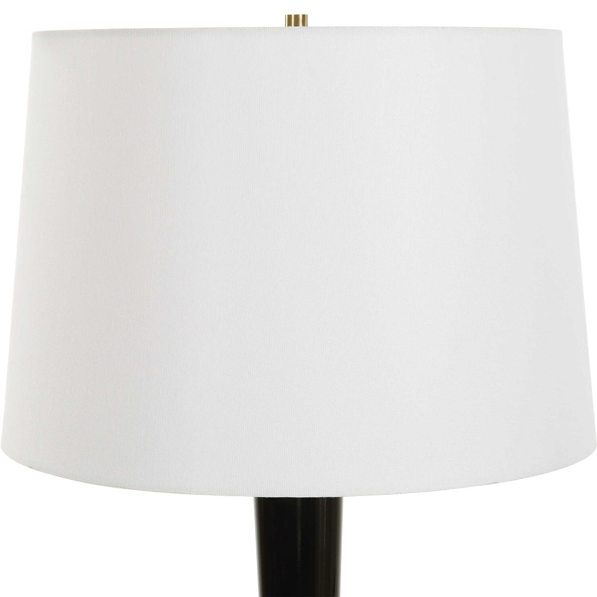 Brielle Polished Black Table Lamp