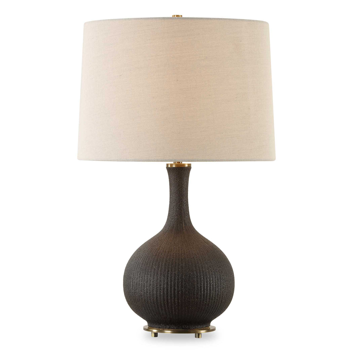 Rimini Black Glaze Table Lamp