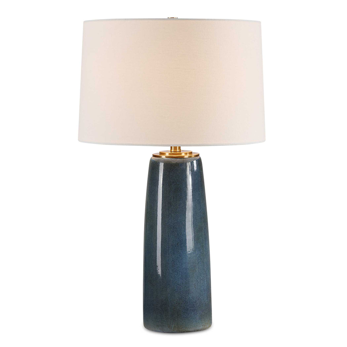 Submerged Deep Blue Table Lamp