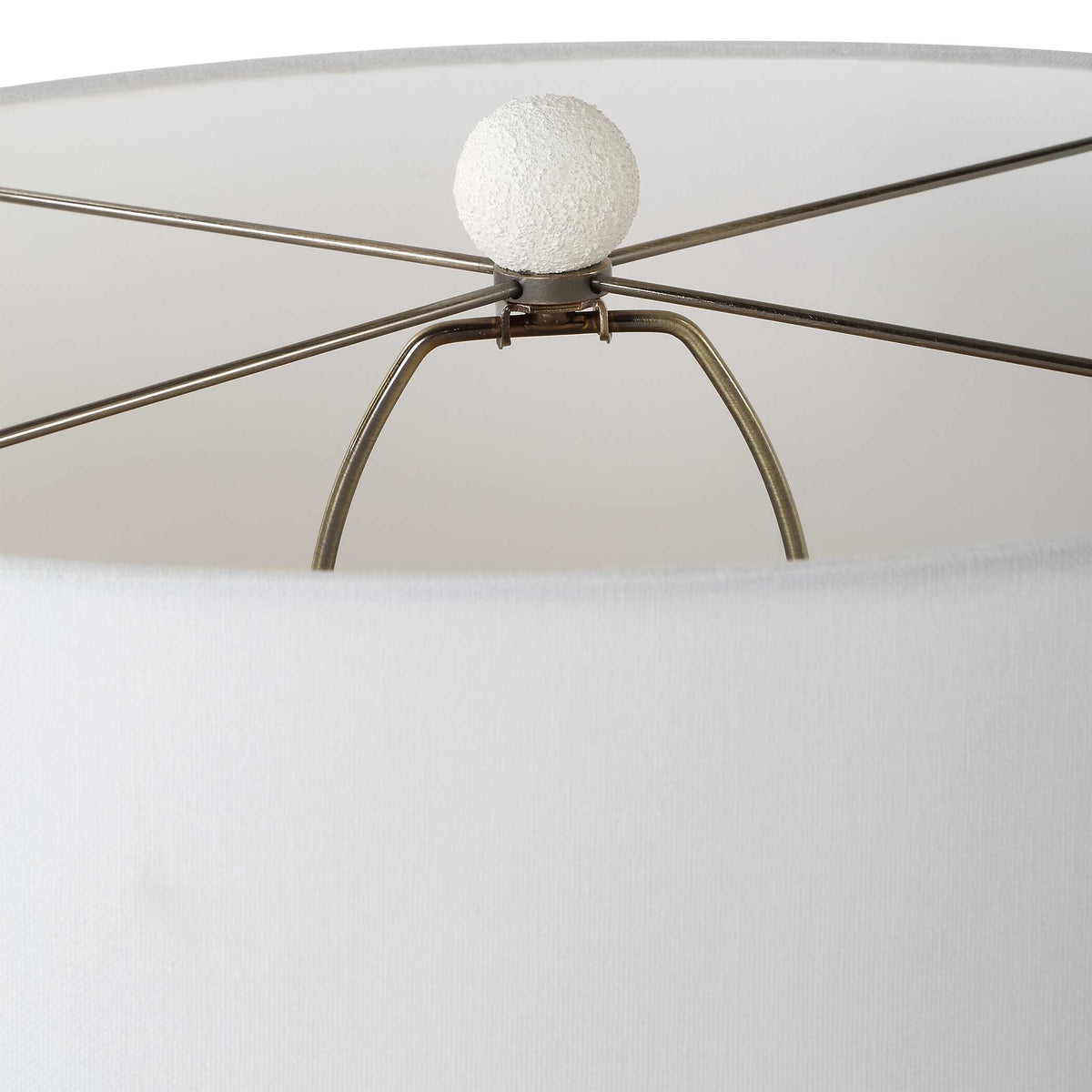 Vida White Table Lamp