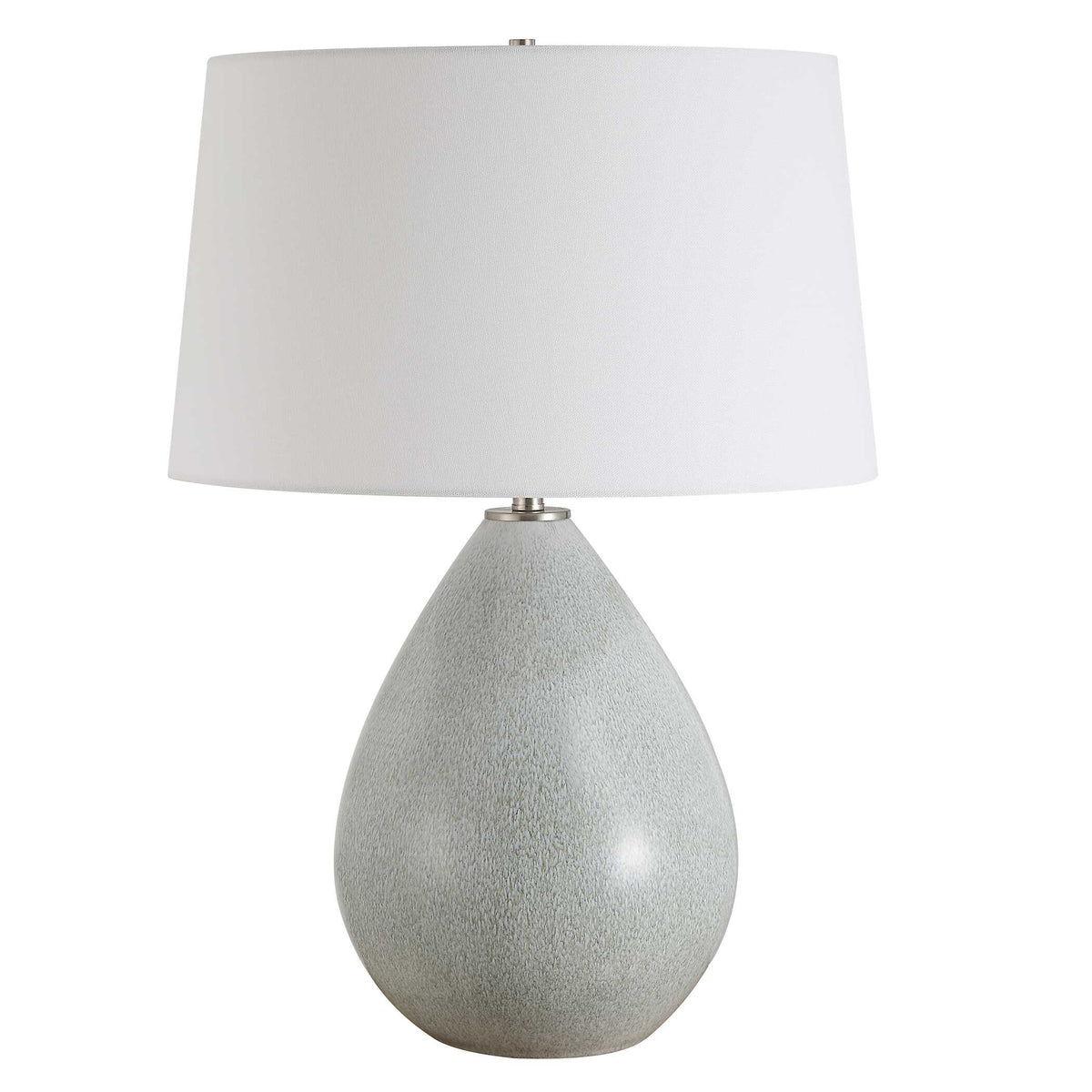 Moray Gray Glaze Table Lamp