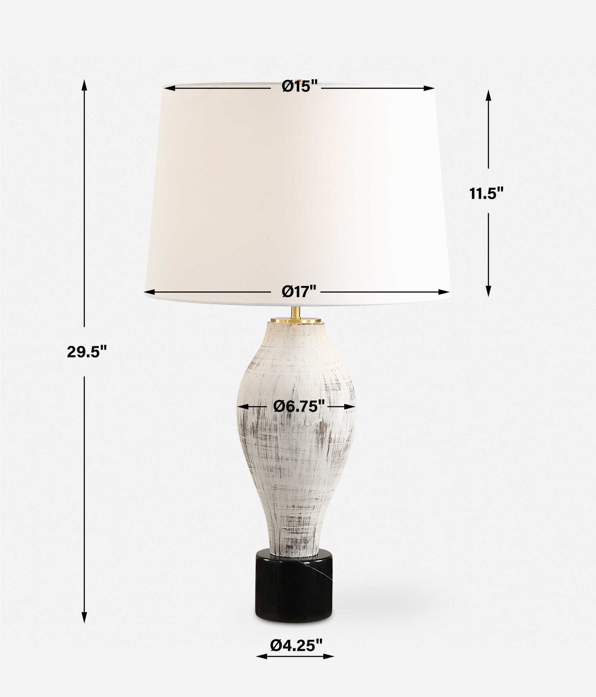 Magdaline Rustic Table Lamp