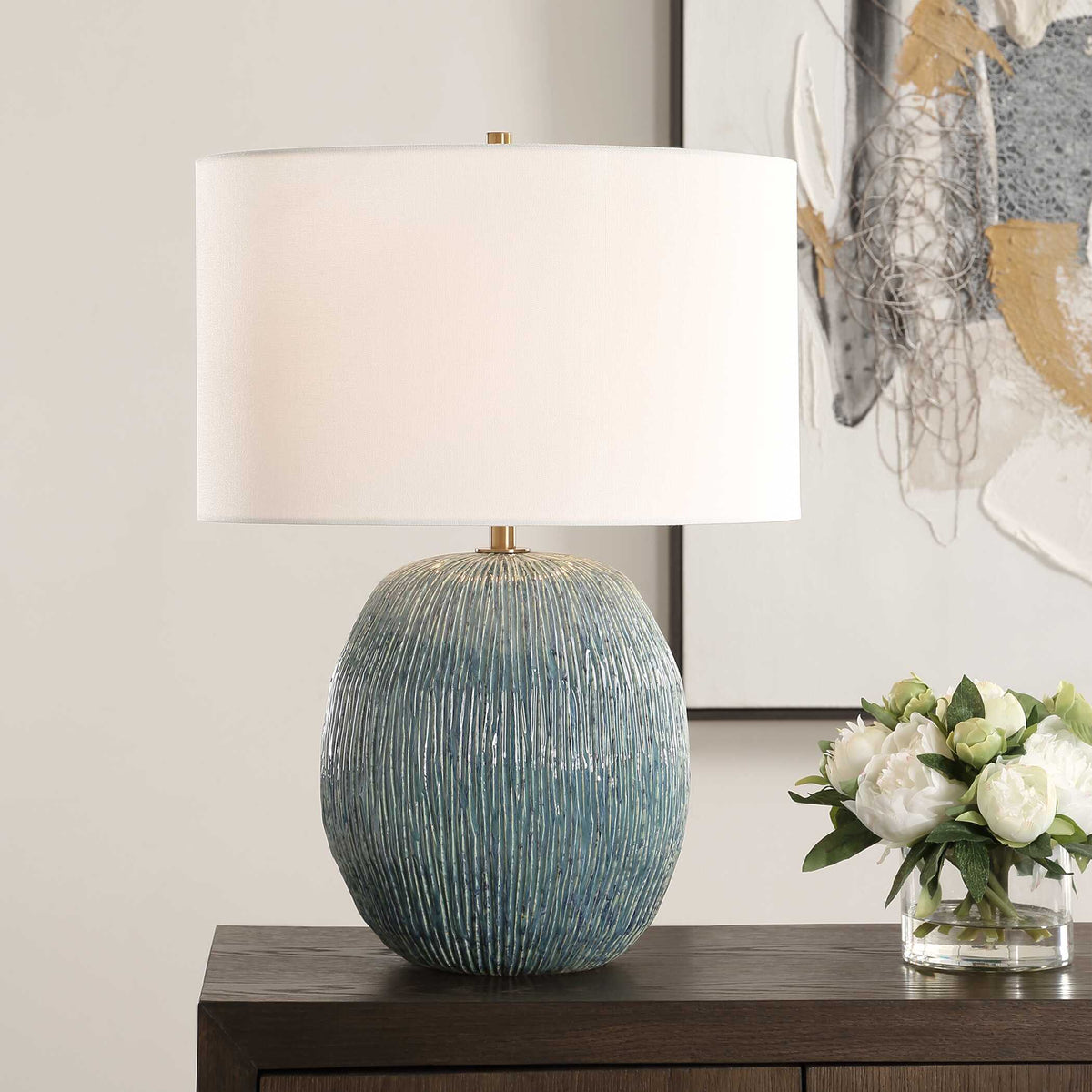 Elysia Textured Table Lamp