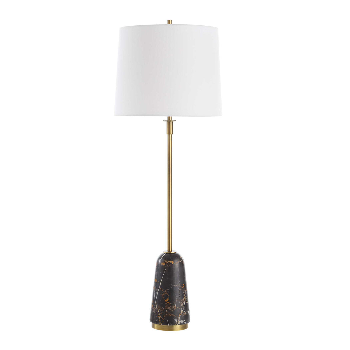 Jenson Black Marble Buffet Lamp
