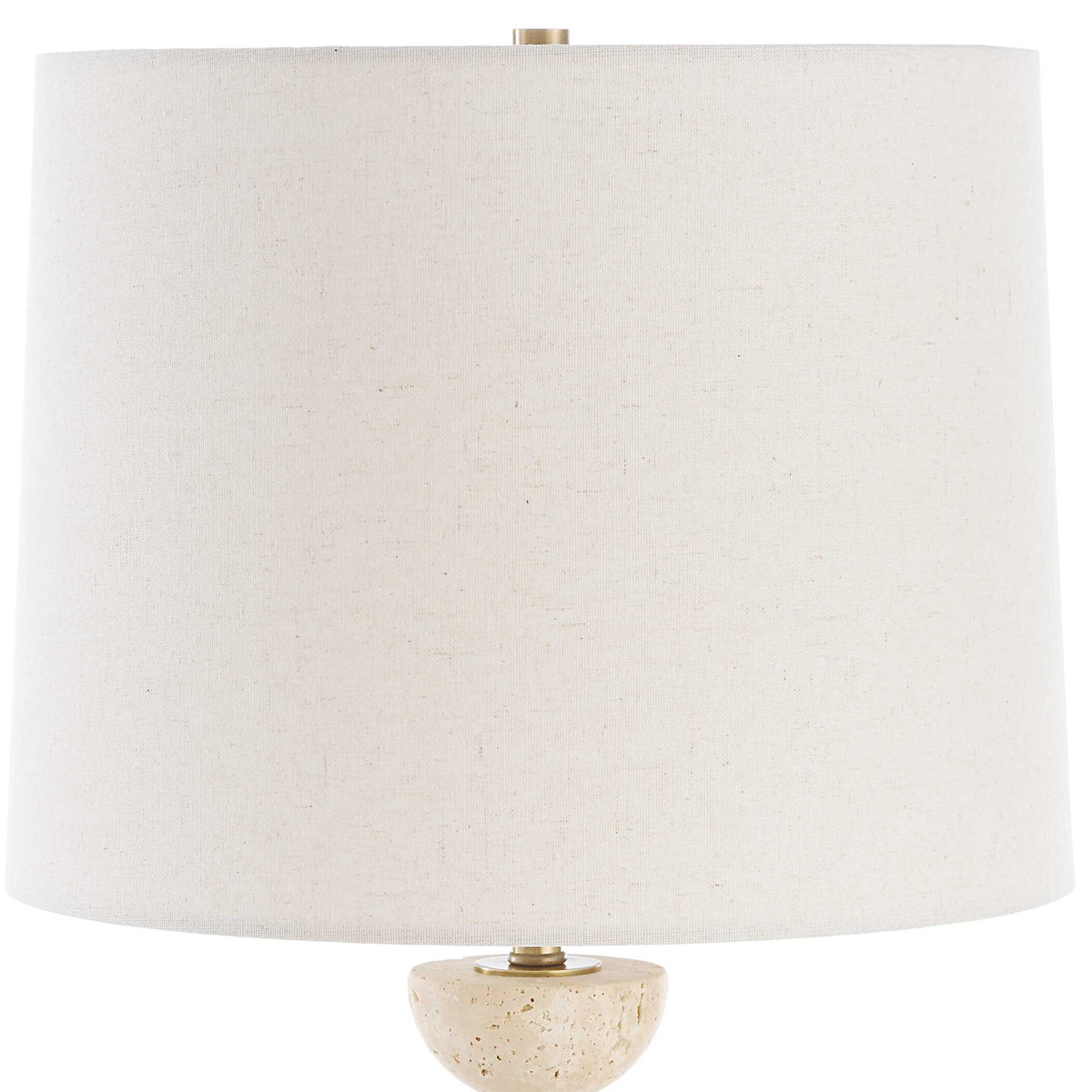 Hemisphere Brass Buffet Lamp