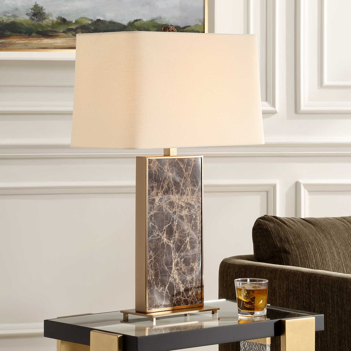 Lafferty Marble Table Lamp