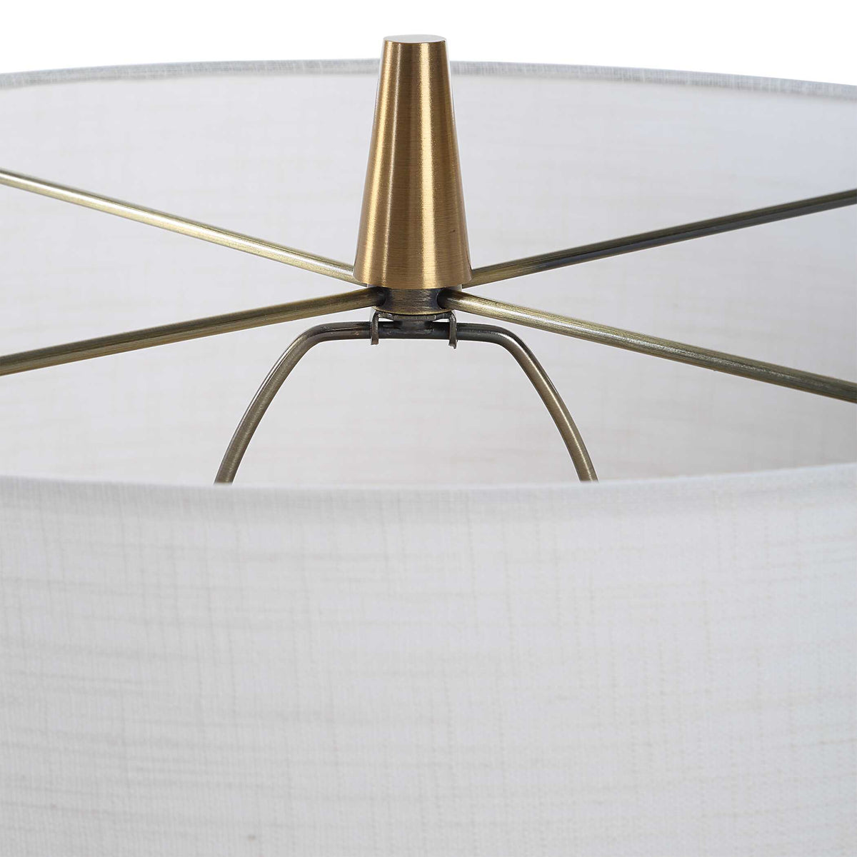Mendell Moss Green Table Lamp