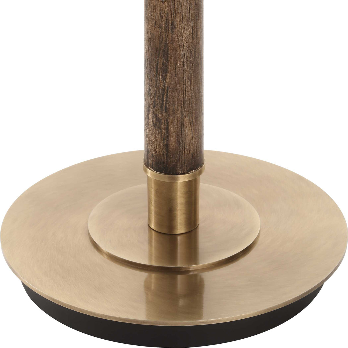 Keros Dark Oak Floor Lamp