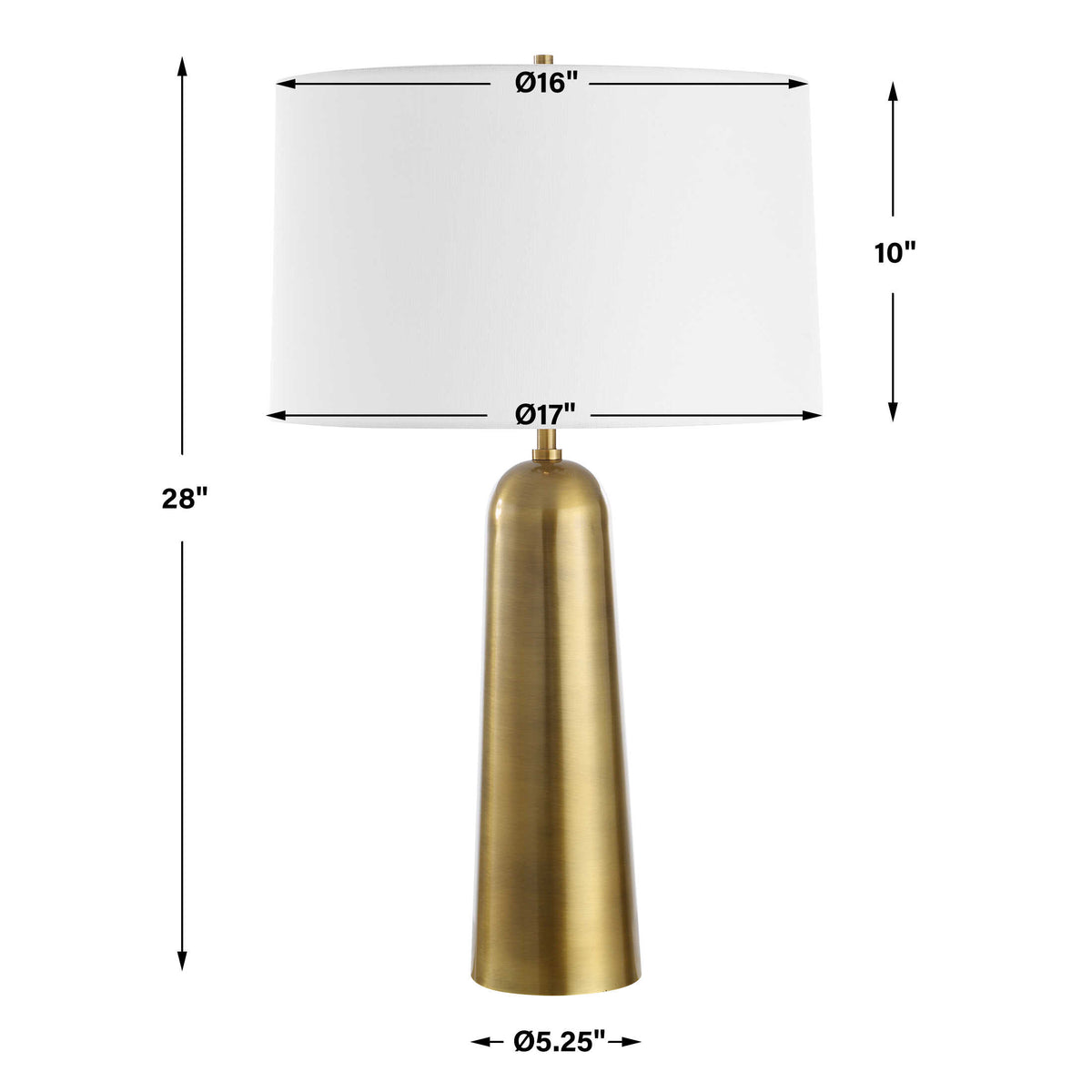 Flinchem Brass Table Lamp