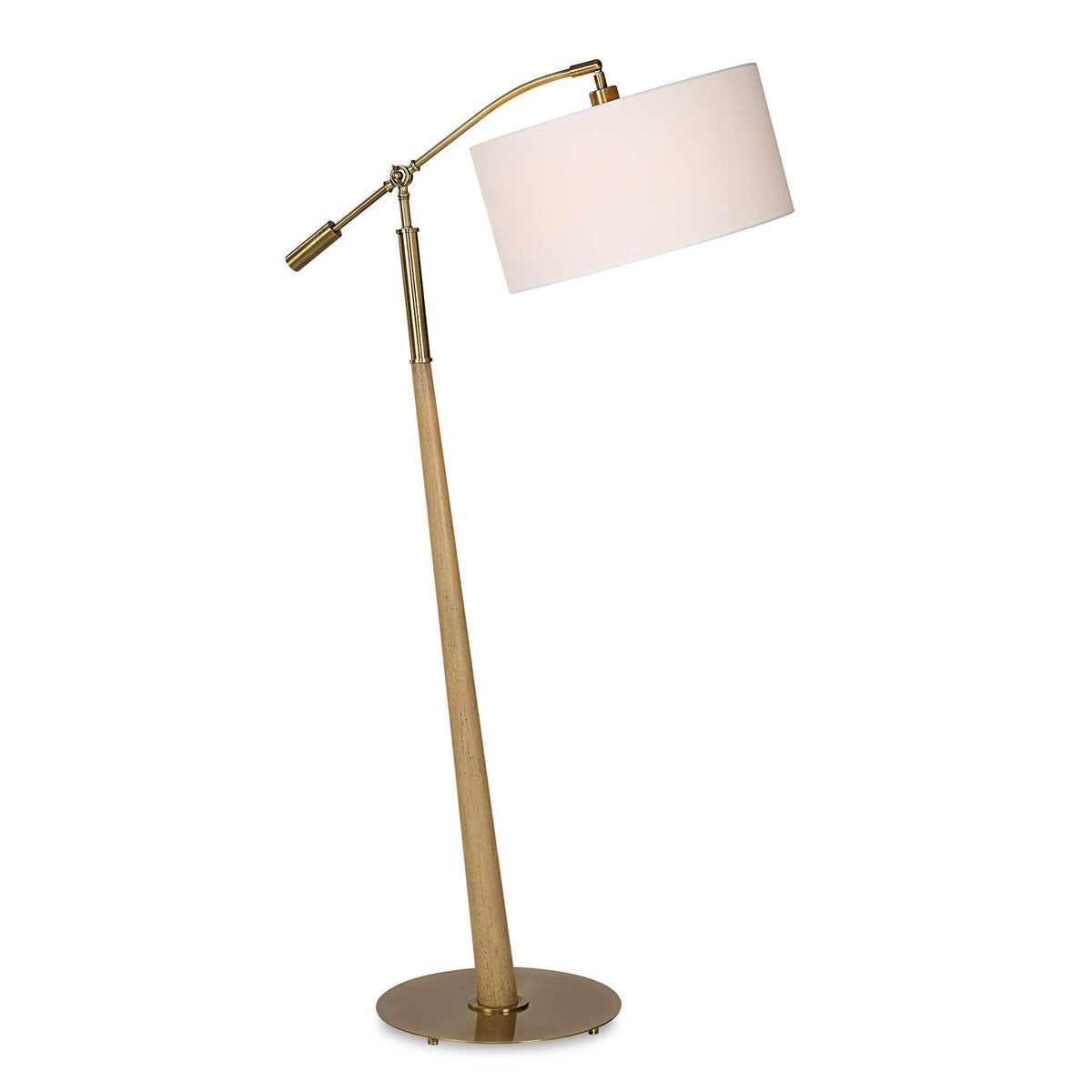 Kennett Wooden Floor Lamp