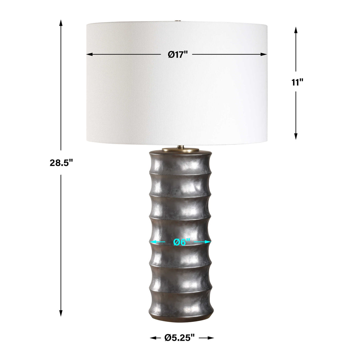 Corvair Scalloped Table Lamp