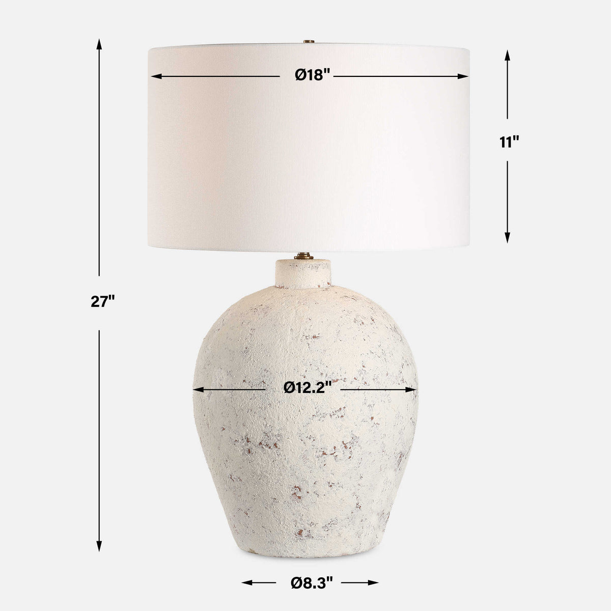 Karena Ivory Table Lamp