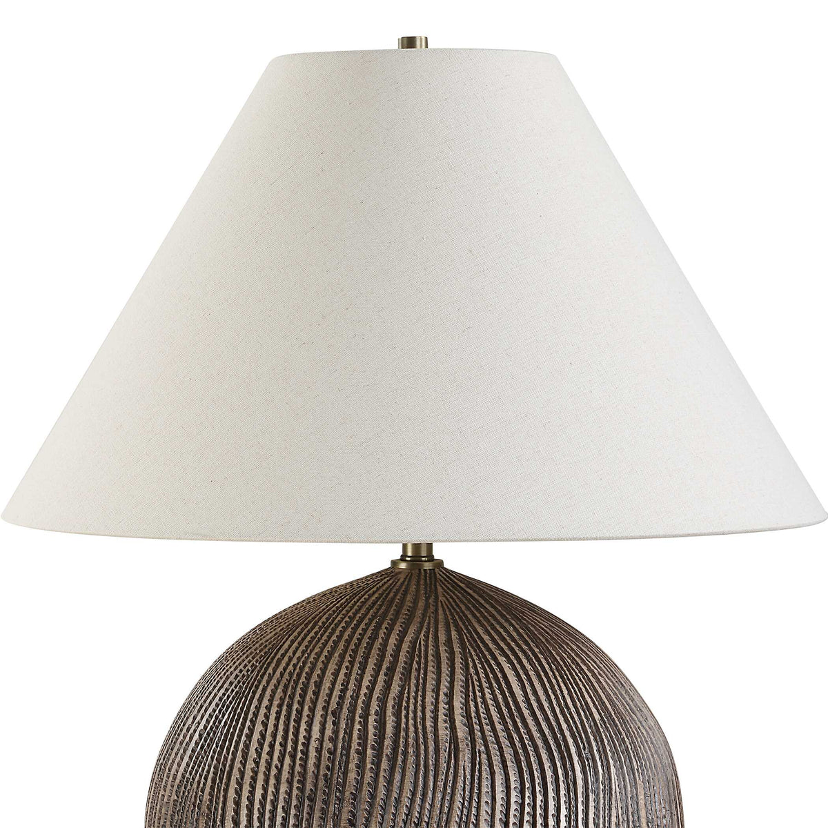 Sayre Dark Brown Table Lamp