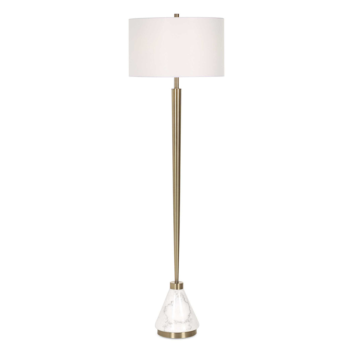 Curran Tapered Metal Floor Lamp