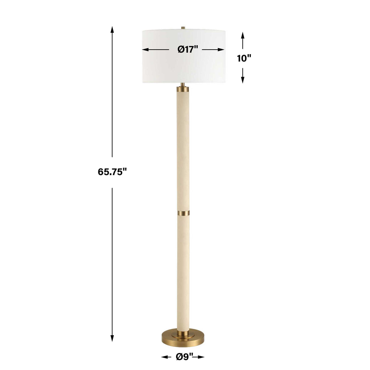 Wessex White Floor Lamp