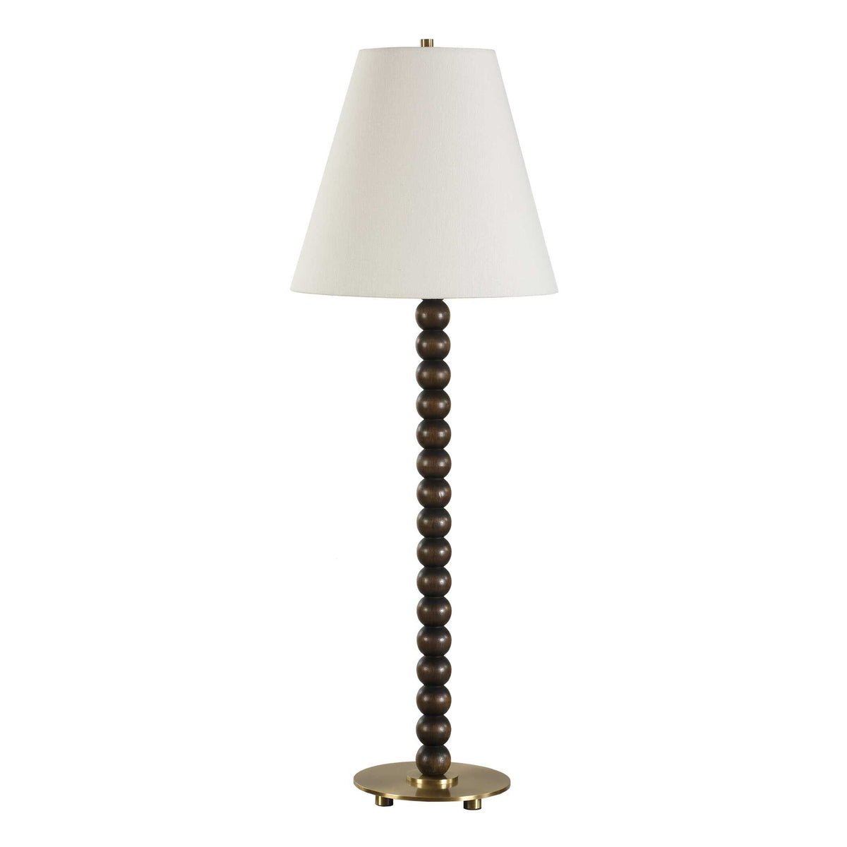 Gallus Wood Spheres Table Lamp