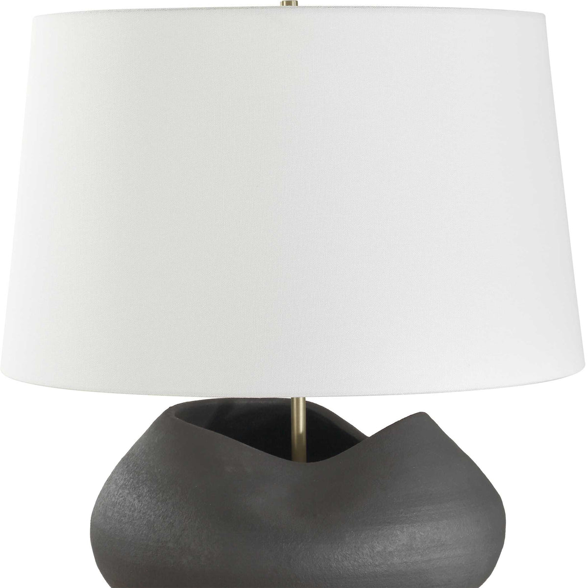 Nocturne Aged Black Table Lamp
