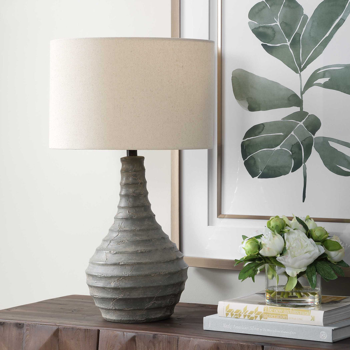 Stratum Rustic Outdoor Table Lamp