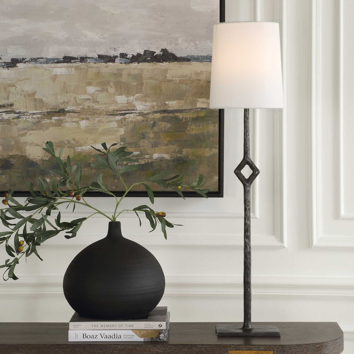Puncture Cordless Iron Buffet Lamp