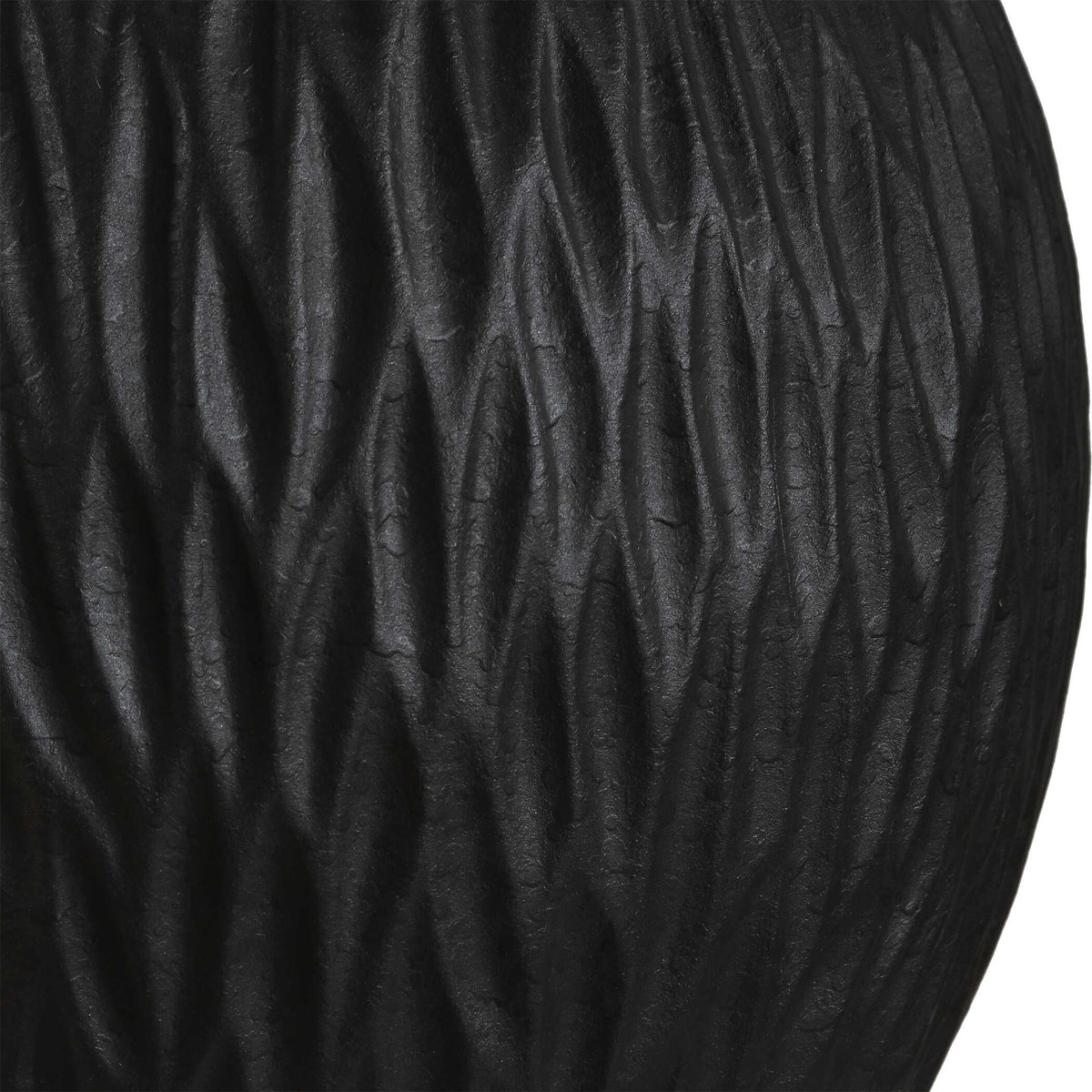 Levee Satin Black Table Lamp