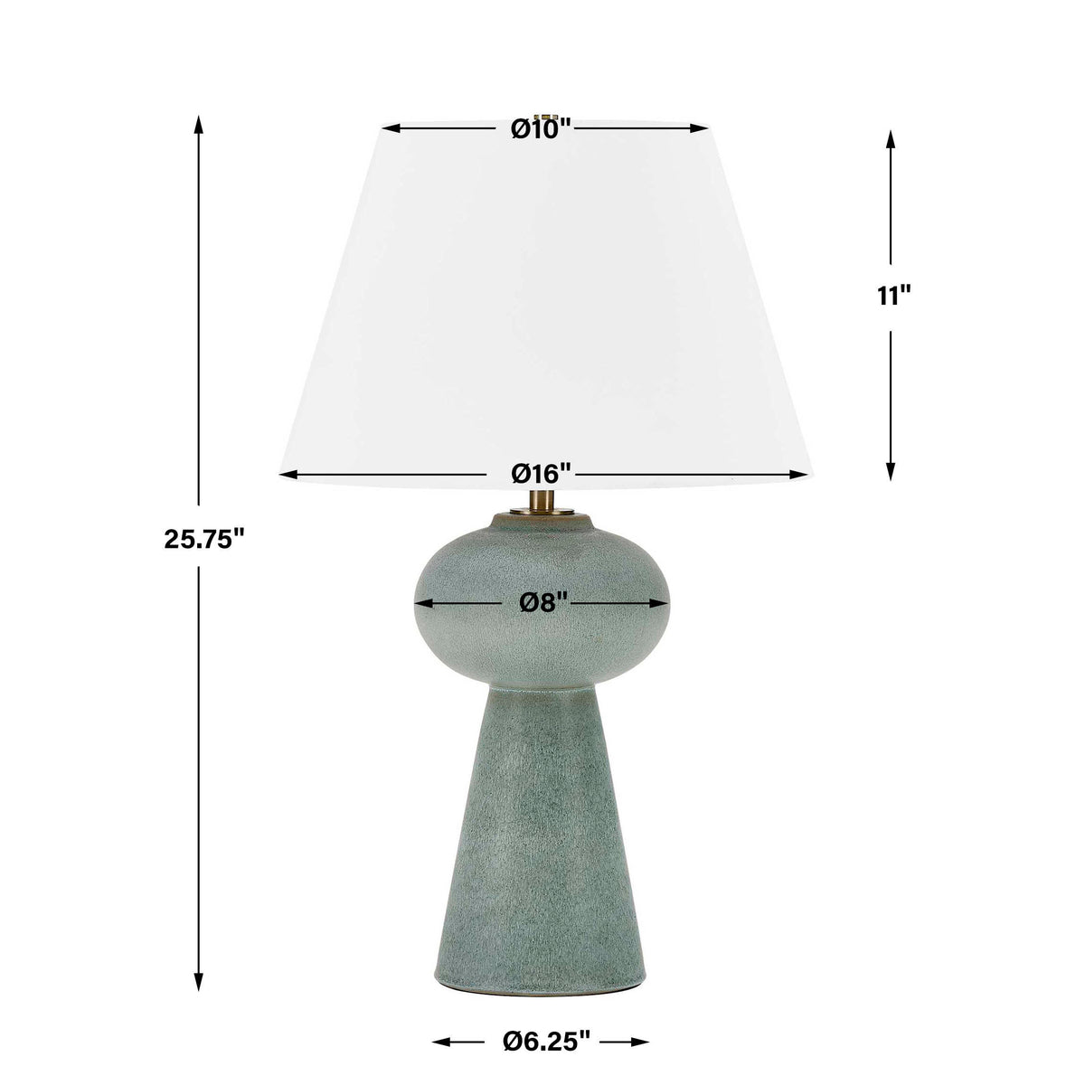 Elwyn Light Blue Table Lamp