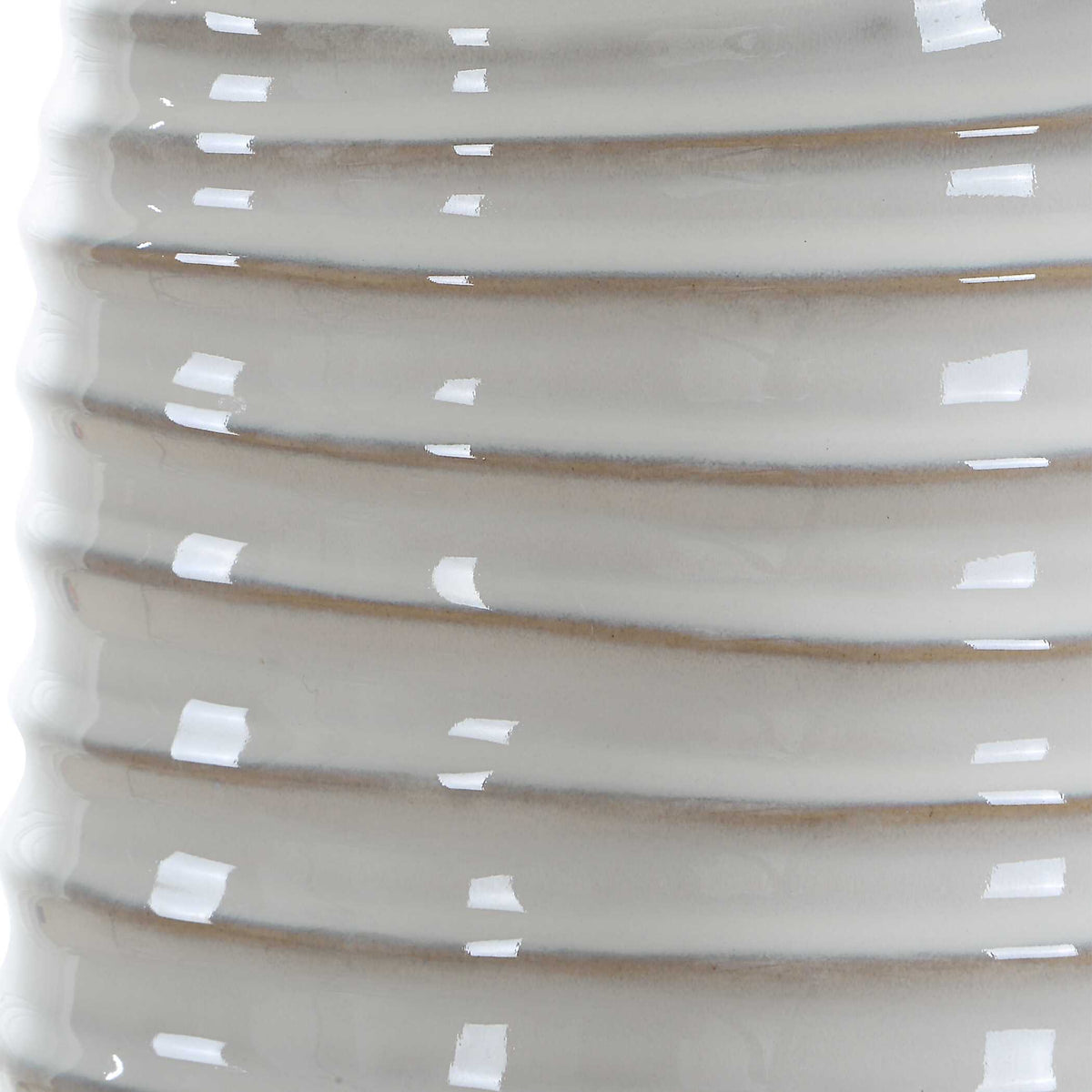 Barat White Ceramic Table Lamp