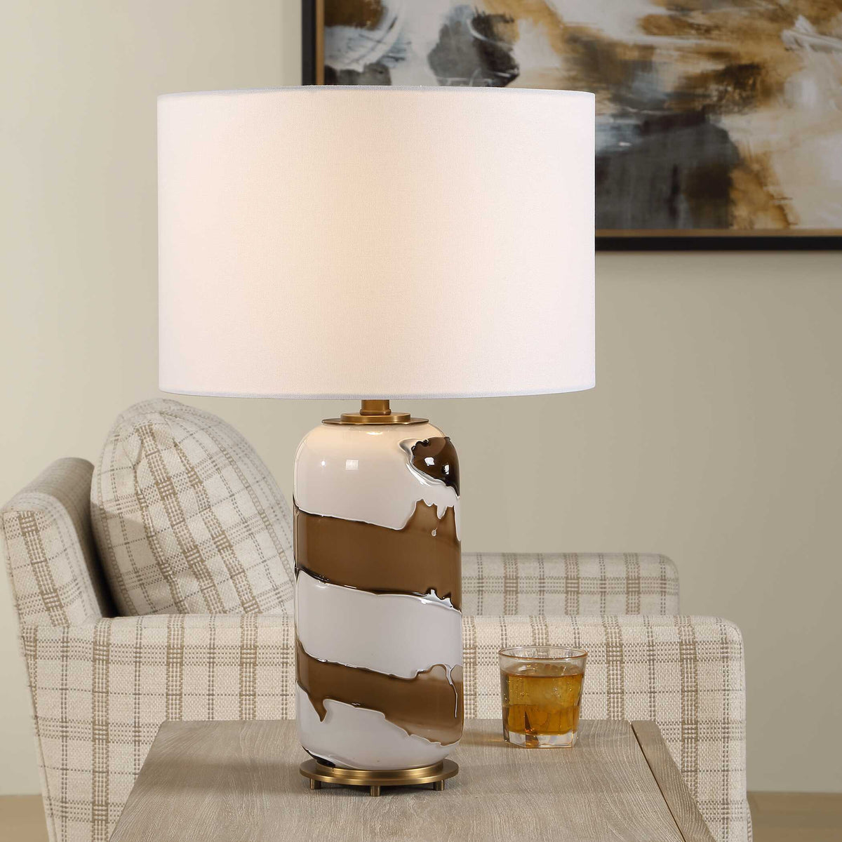 Ararat Swirl Table Lamp