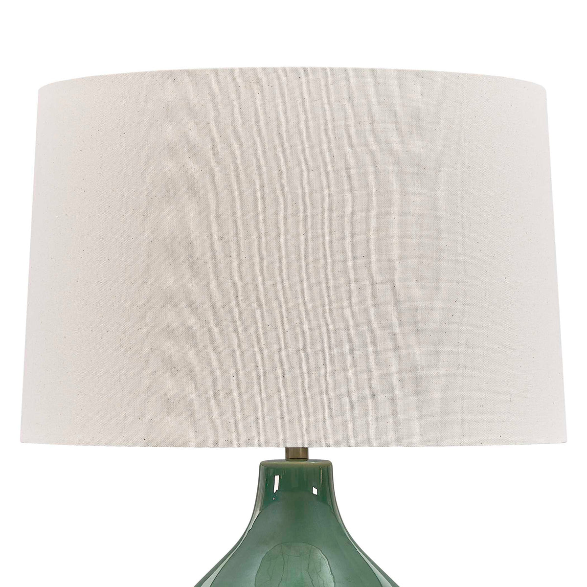 Breya Green Glaze Table Lamp