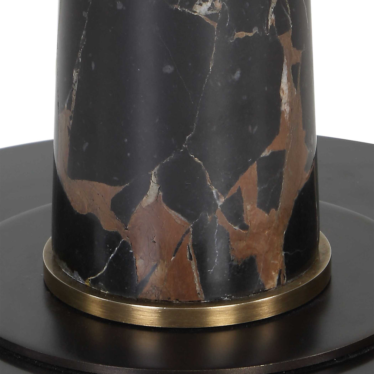 Tallarico Brass & Marble Floor Lamp