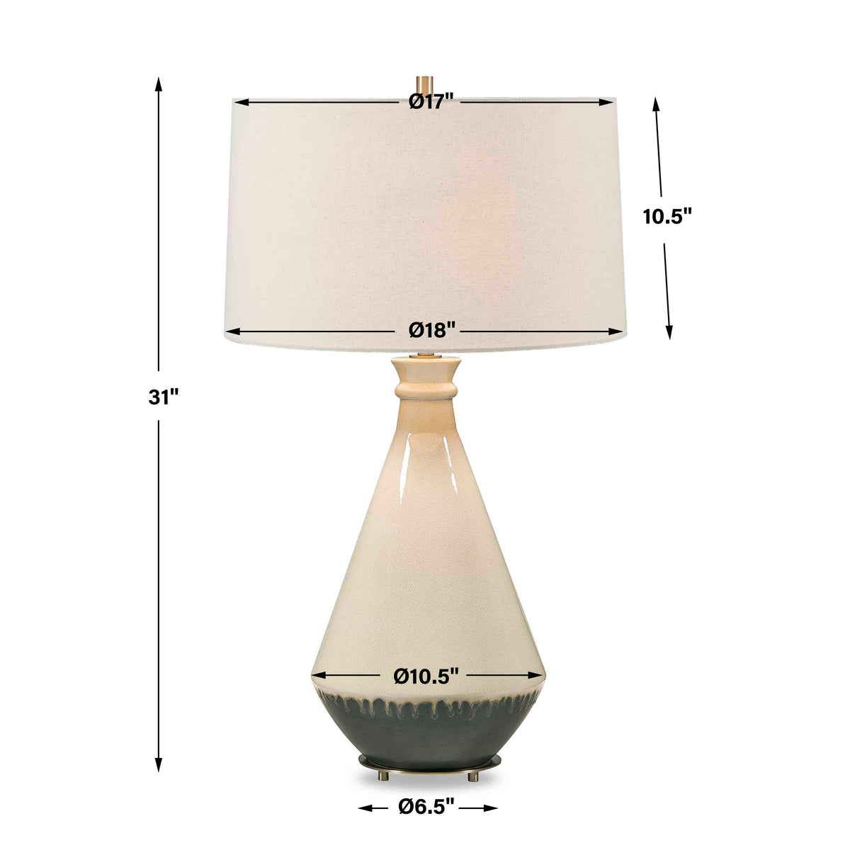 Banham Beige Table Lamp